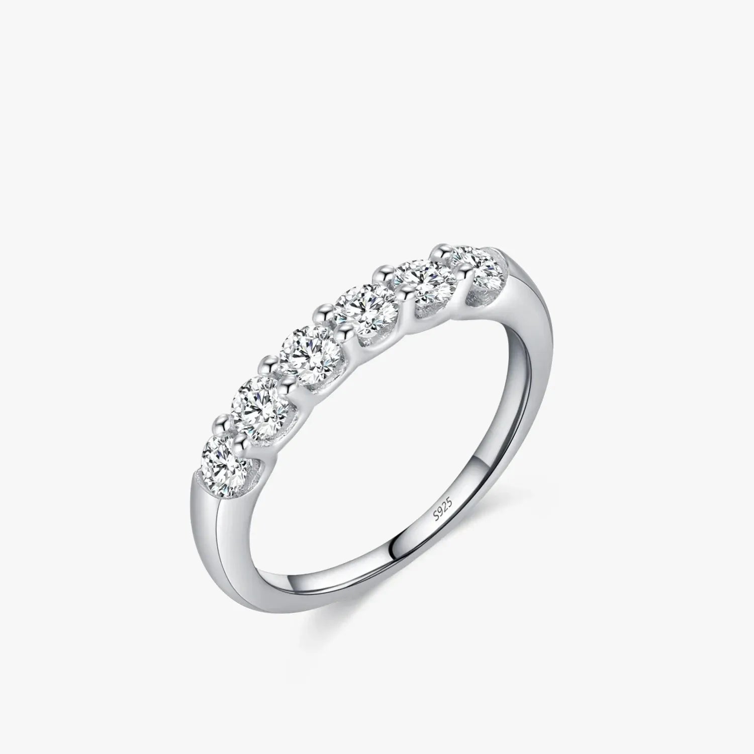 Moissanite Eternity Band - Cleora