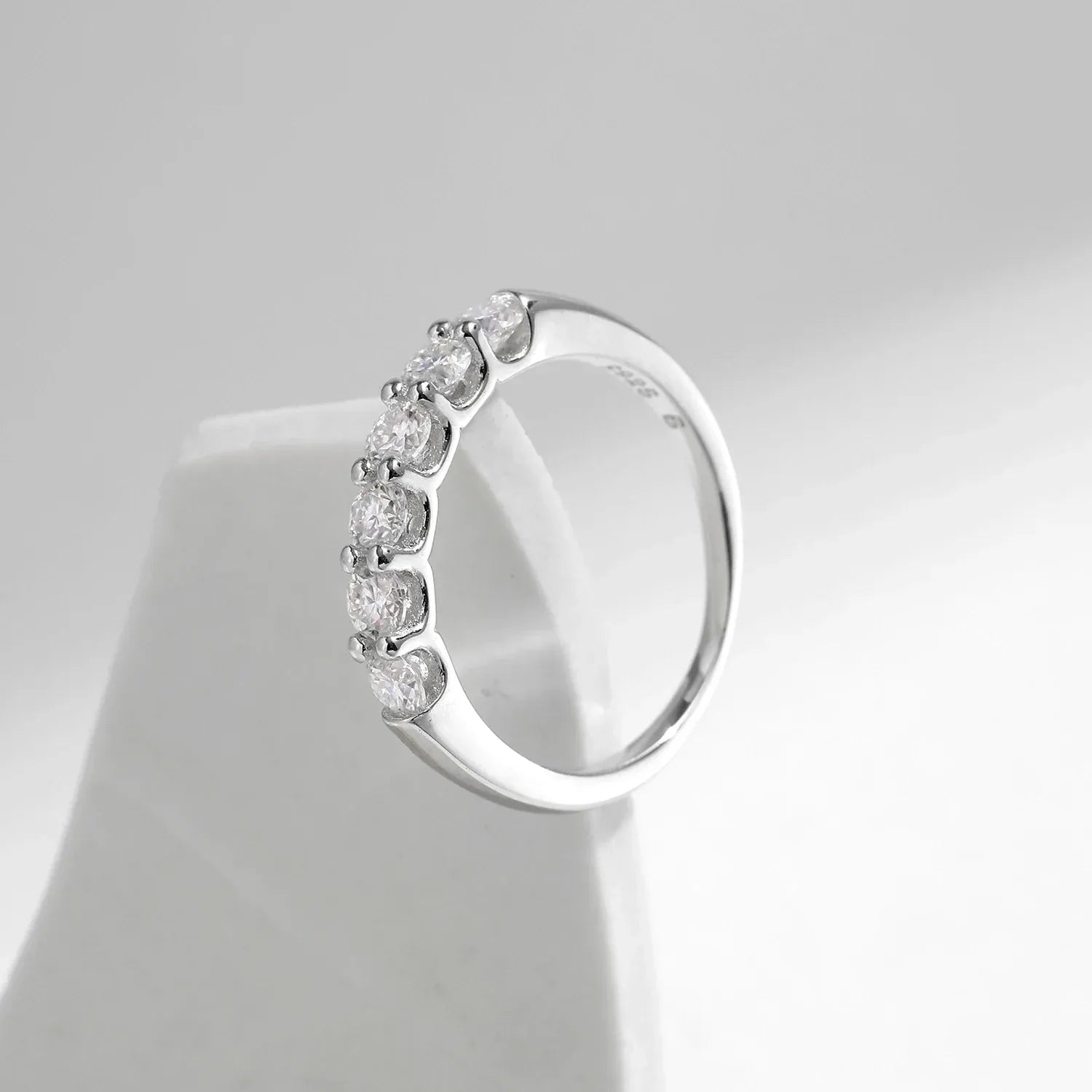 Moissanite Eternity Band - Cleora