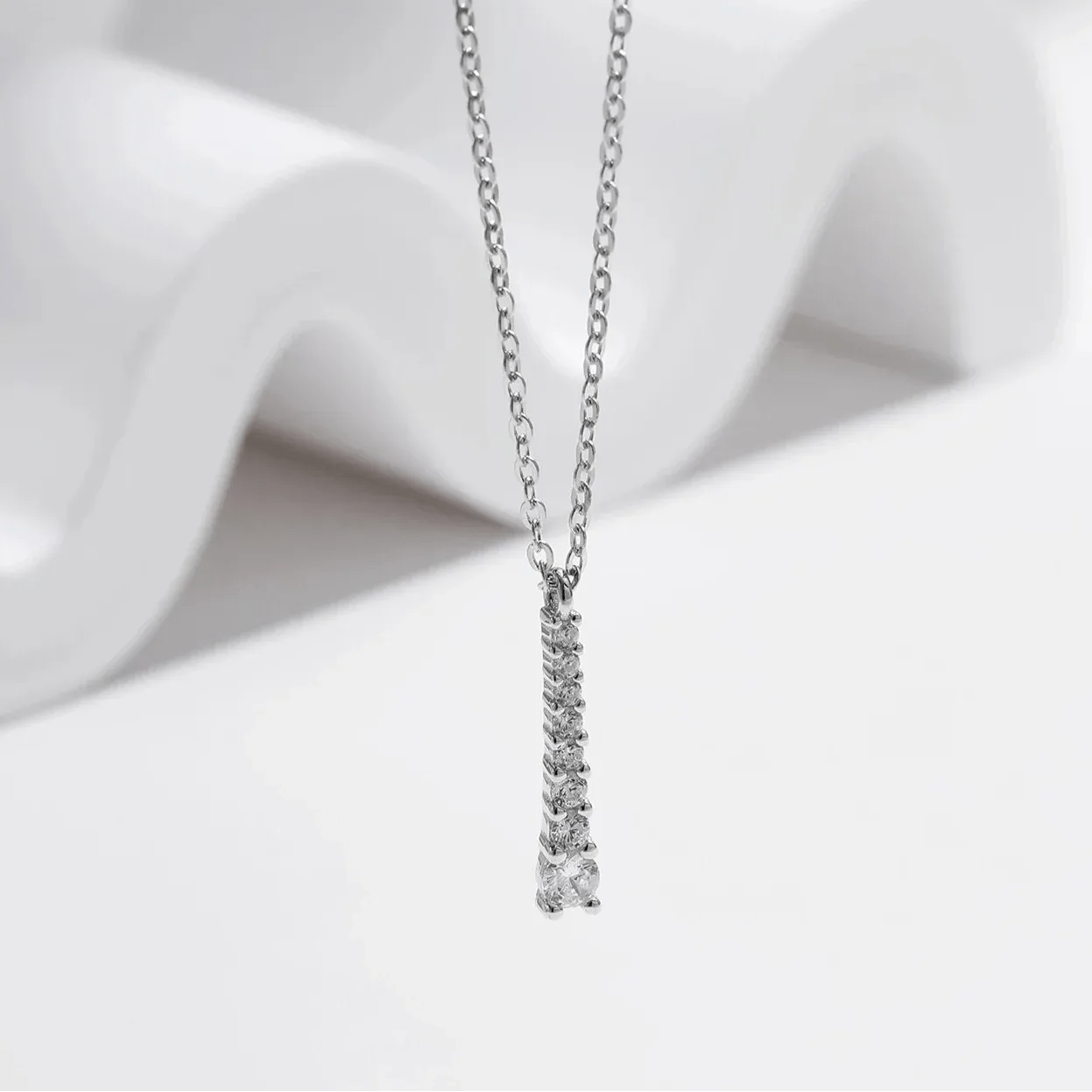 Moissanite Evora Necklace - Cleora